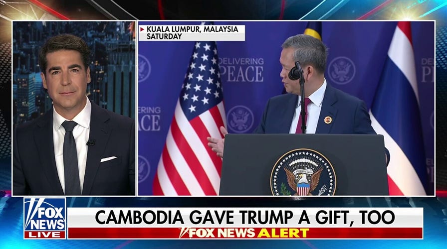 Trump gets a royal welcome wherever he goes, says Jesse Watters