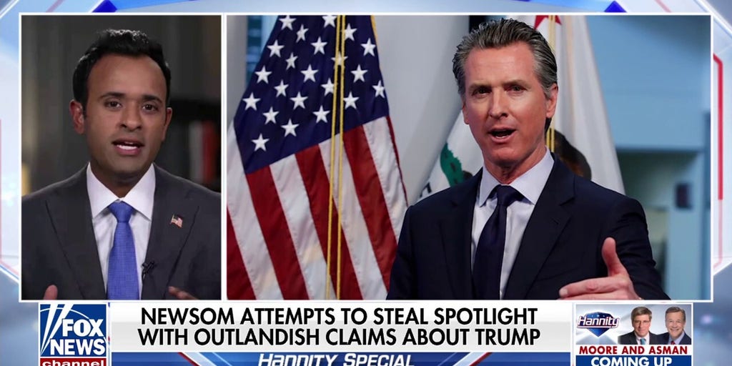 Vivek Ramaswamy chides Newsom's 'record' in California, says he is trying to ‘deflect’