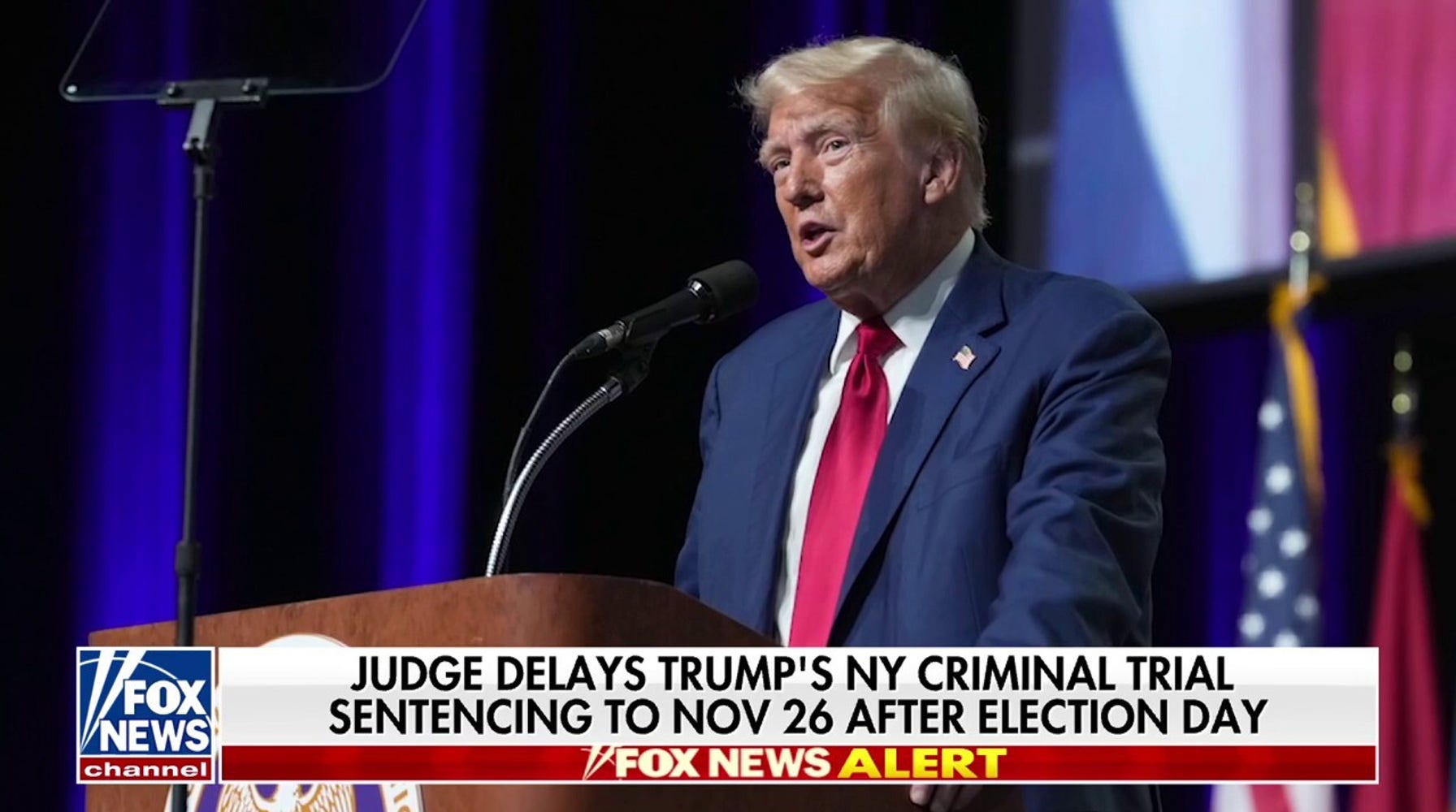 Trump's Sentencing Delayed Again, This Time Until After Election