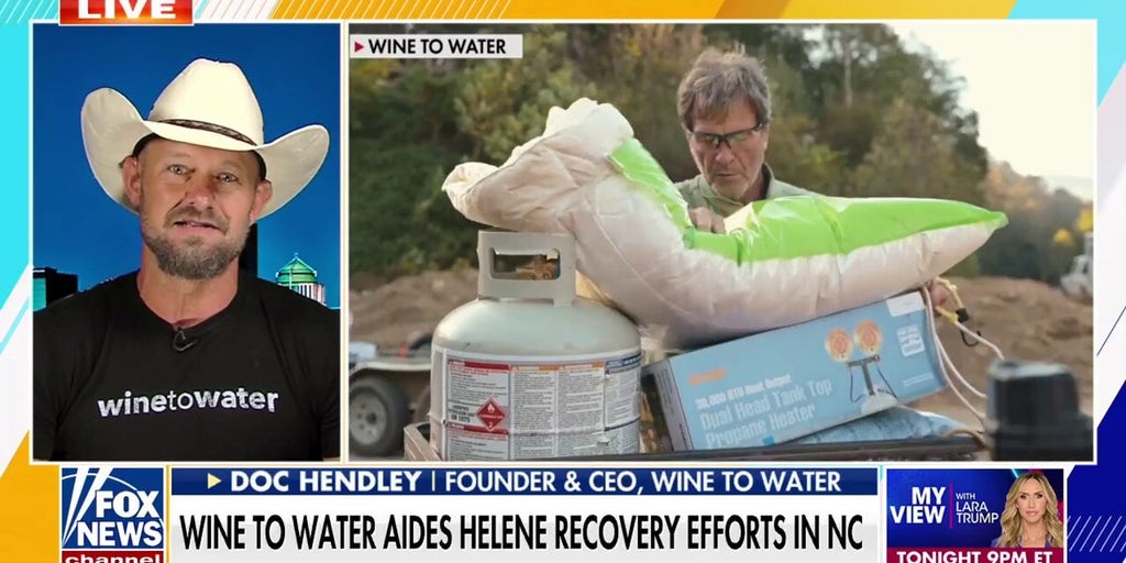 Wine to Water aids Hurricane Helene recovery efforts in North Carolina