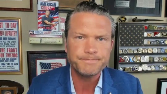 Pete Hegseth on DOJ investigating riot destruction, activists targeting the national anthem