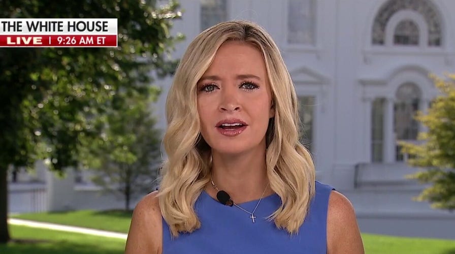 Kayleigh McEnany pressed on President Trump's stance on QAnon