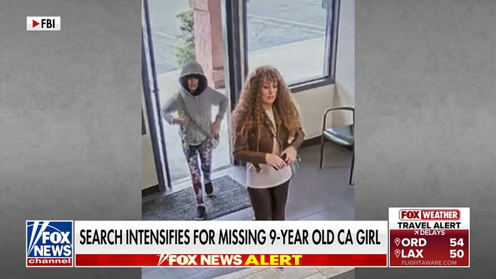 Search intensifies for missing 9-year-old California girl
