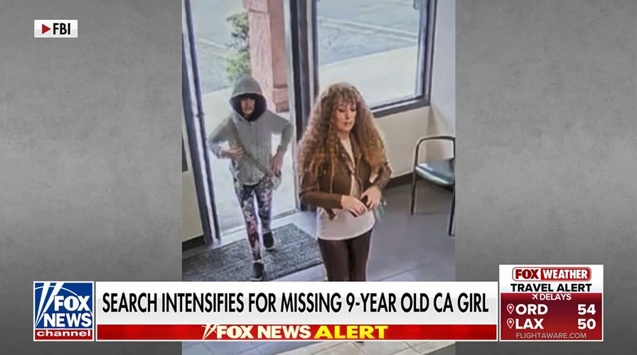 Search intensifies for missing 9-year-old California girl