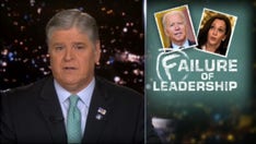Hannity gives Biden his six month report card