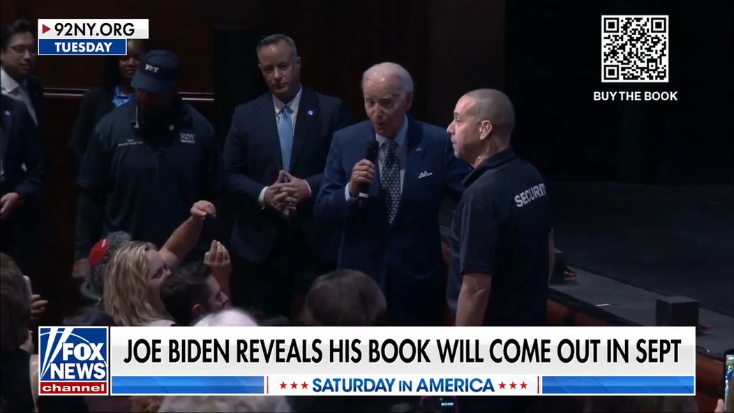 Joe Biden reveals his book will come out in September