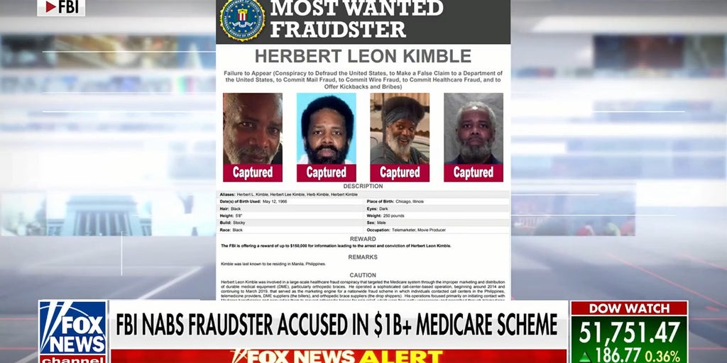FBI nabs fraudster accused in $1B+ Medicare scheme