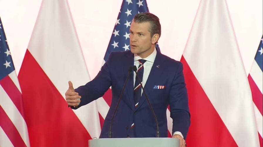 Defense Secretary Pete Hegseth says it is 'unlikely' U.S. will send troops to Ukraine