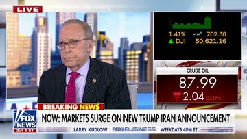 Larry Kudlow explains why the slope of oil prices will continue to come down