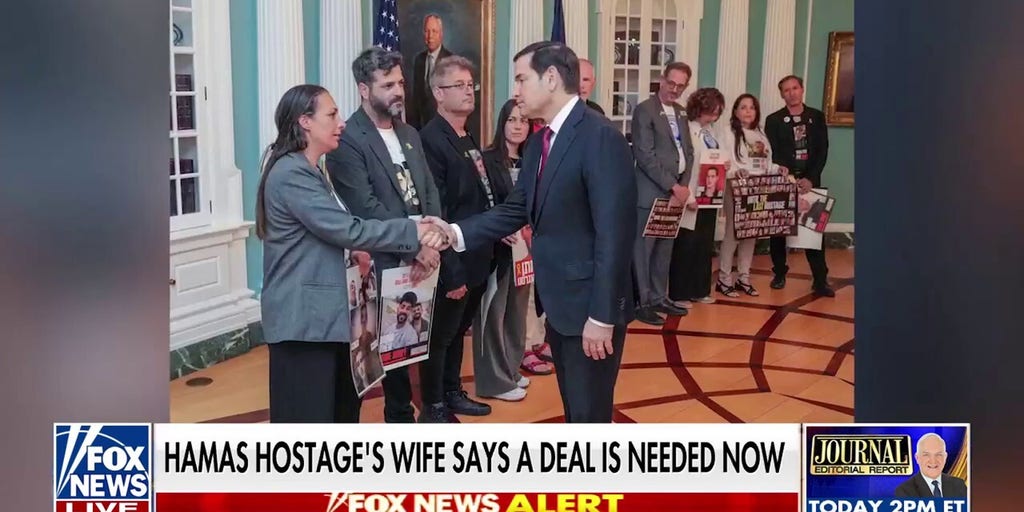 Israeli hostage families meet with Rubio to demand action