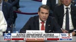 Acting Attorney General Todd Blanche defends himself during confirmation hearing