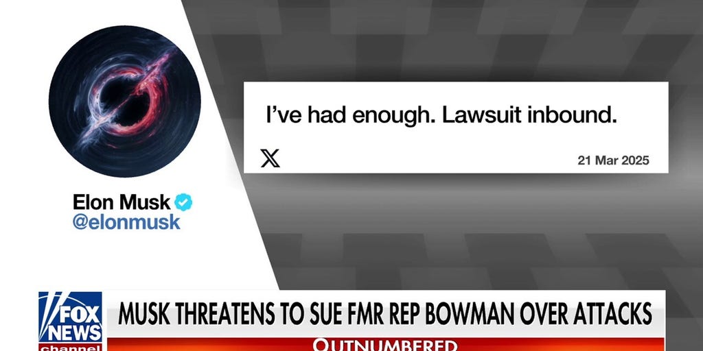 Elon Musk threatens to file suit against Democrat for personal attacks
