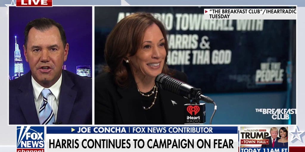 Joe Concha rips Kamala Harris' town hall with Charlamagne: 'Worst ...