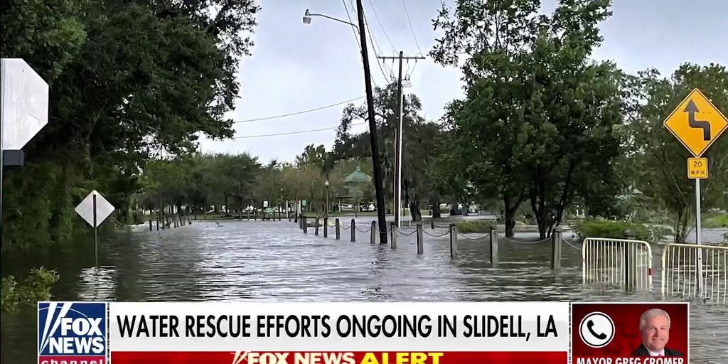 Slidell, Louisiana mayor describes severe flooding from Ida, alligators