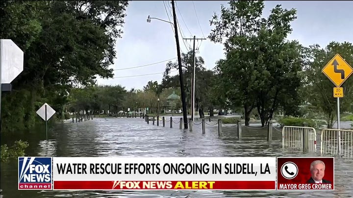 Slidell, Louisiana mayor describes severe flooding from Ida, alligators entering community