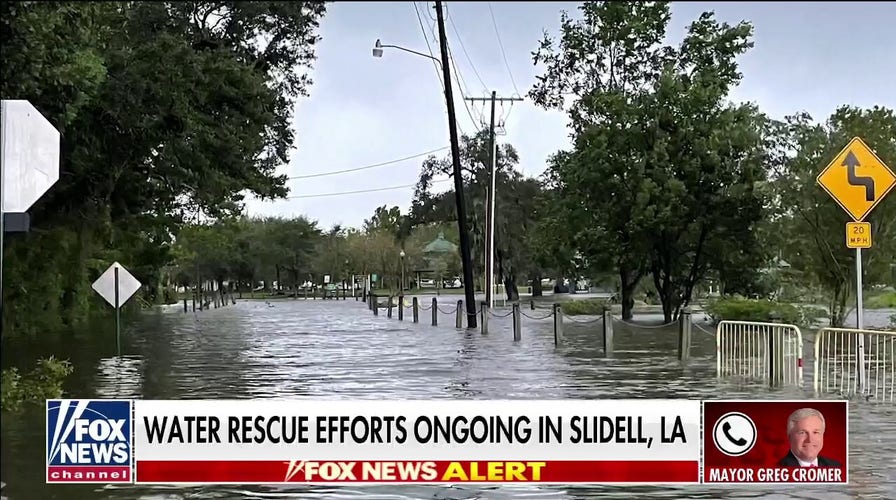 Slidell, Louisiana mayor describes severe flooding from Ida, alligators entering community