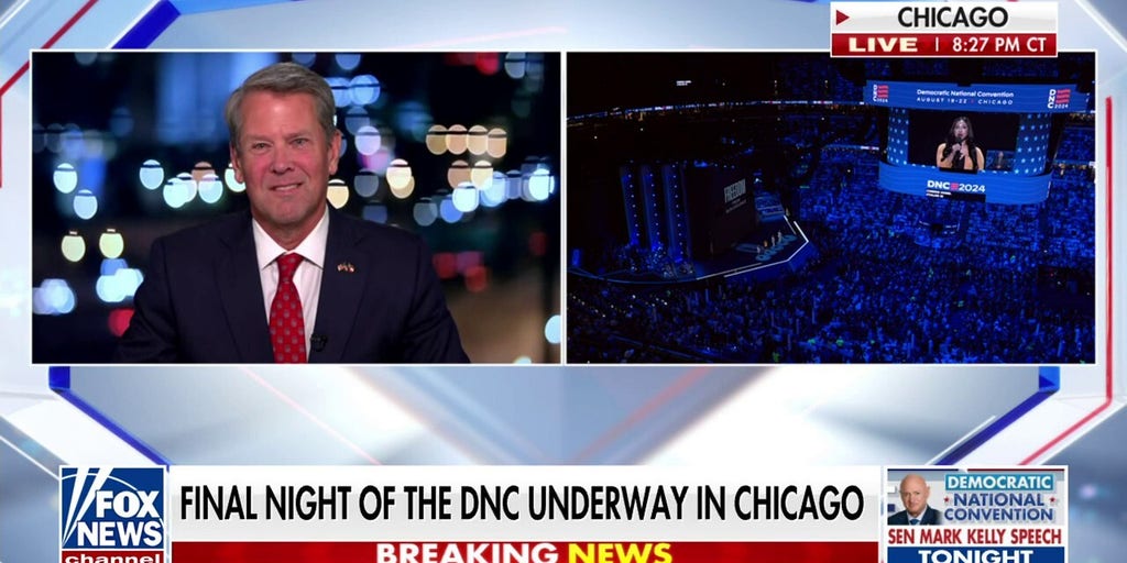 When the DNC ‘sugar high’ subsides, people will take a closer look at reality: Gov. Brian Kemp
