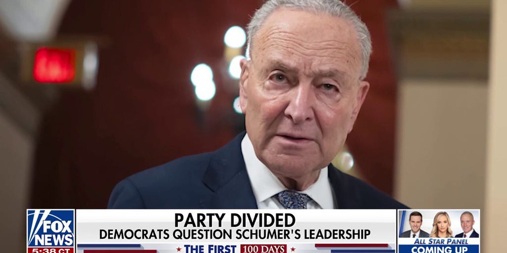 Schumer faces criticism from fellow Democrats after supporting a GOP bill to fund the government