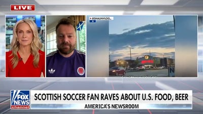 Scottish World Cup tourist praises American hospitality and food