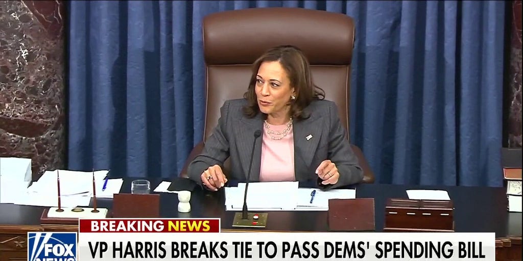 Dems' Spending Bill Passes Senate In A 51-50 Vote, Heads To House Next ...