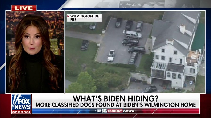 Another day, another batch of classified documents found in Biden's home: Julie Banderas