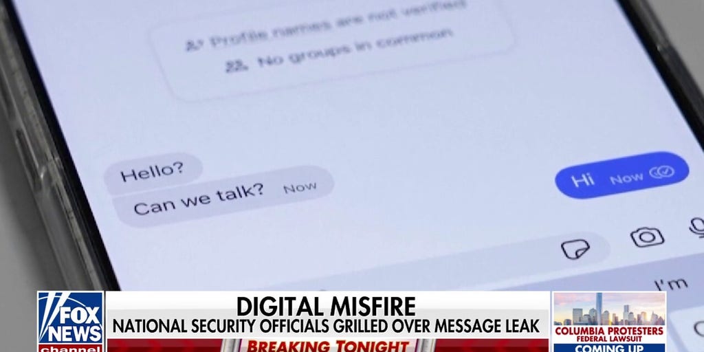 Democrats bewildered after Signal group chat leak