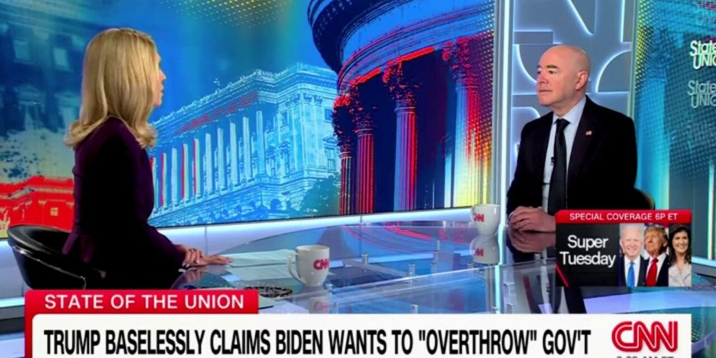 CNN host asks Mayorkas if Biden admin letting migrants cross the border is strategy to change electoral dynamics of U.S