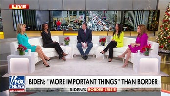 Biden ripped for brushing off border visit: 'Shocking statement'