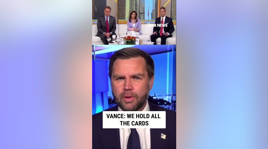 Vance: We hold all the cards