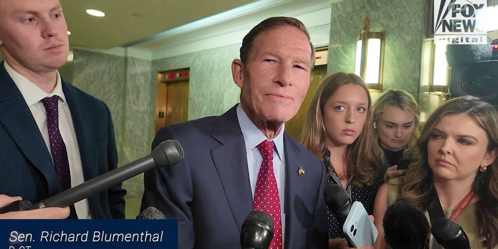 WATCH: Democrat senators silent on whether candidate should drop out over violent messages
