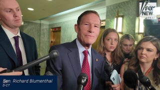 WATCH: Democrat senators silent on whether candidate should drop out over violent messages