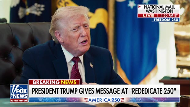 Trump, Cabinet heads join 'Rededicate 250' faith rally in DC | Live Updates from 91���� Digital