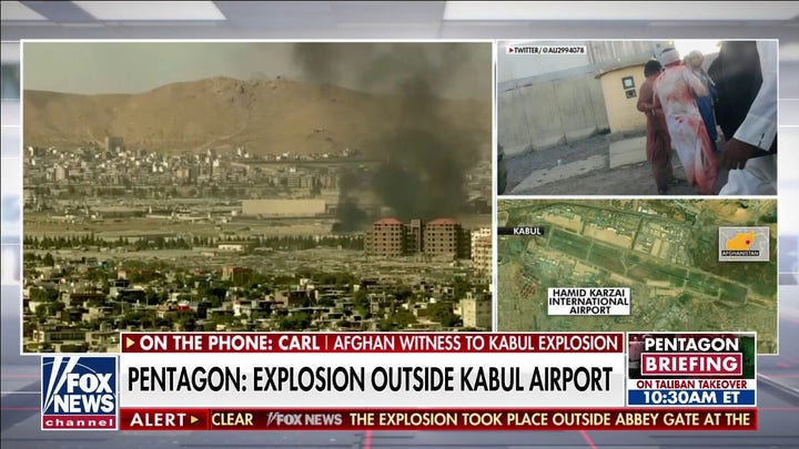 US officials describe suicide bombing, 'complex attack' at Kabul airport
