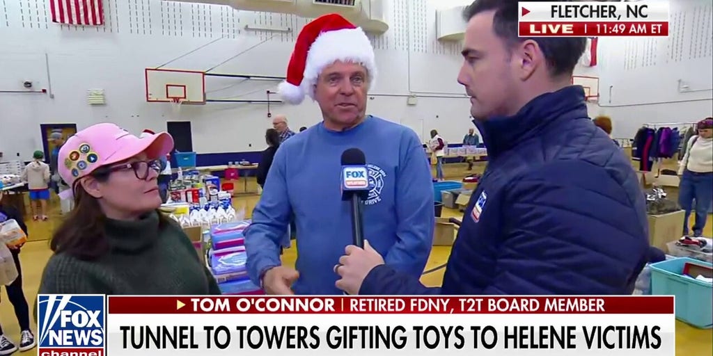 Tunnel to Towers deploy to North Carolina to gift toys for Helene victims ahead of Christmas