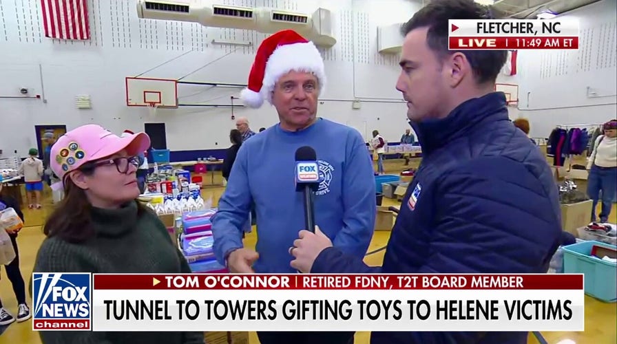 Tunnel to Towers deploy to North Carolina to gift toys for Helene victims ahead of Christmas
