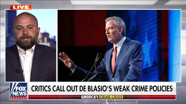 NYC Councilman Borelli on critics blasting de Blasio's ‘weak’ policies amid crime surge
