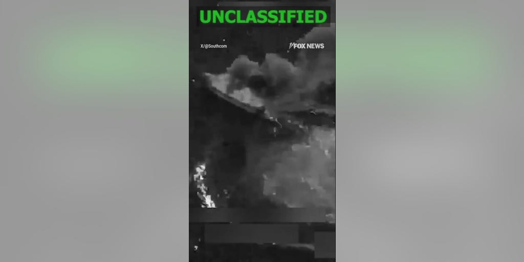 SEE IT: US kills alleged narco-terrorists in latest strike