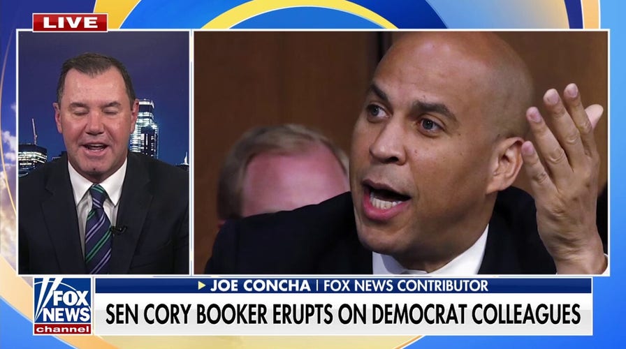 Sen. Cory Booker rips Democrats for being 'complicit' to President Donald Trump