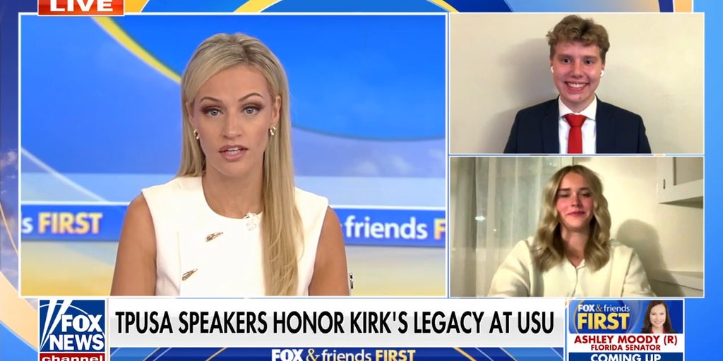 Thousands gather to honor Kirk as TPUSA returns to Utah