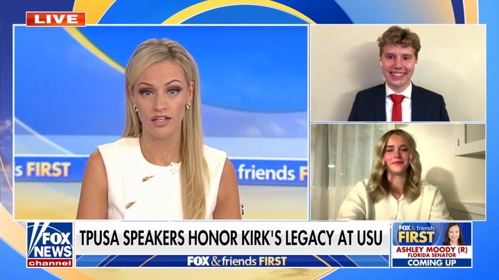 Thousands gather to honor Kirk as TPUSA returns to Utah