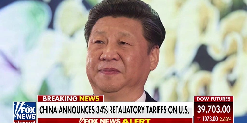 China hits US with 34% retaliatory tariffs after 'Liberation Day'
