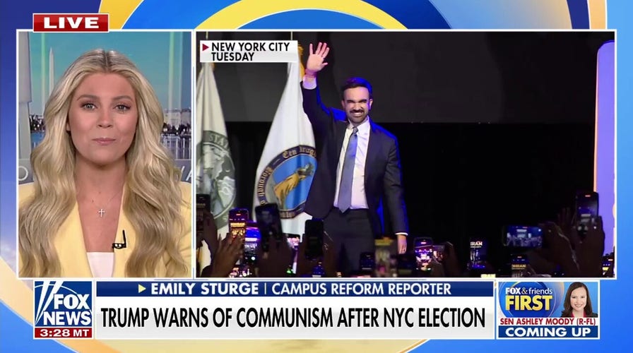 Trump issues warning on communism after Mamdani wins MYC mayoral election