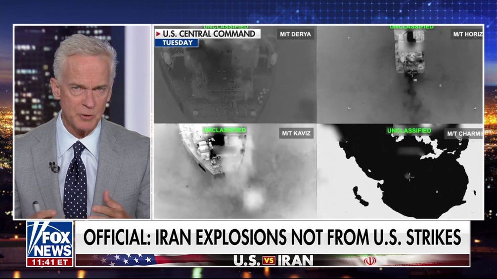 Iran explosions were not the result of US strikes, official says