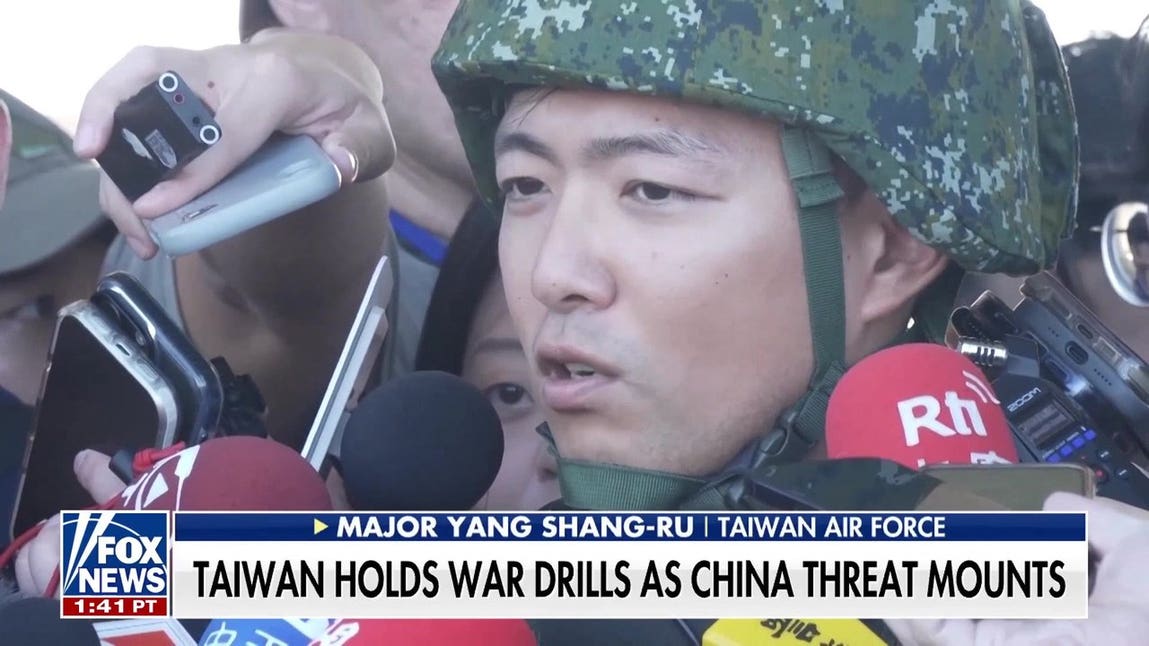 Taiwan holds realistic war drills as China threat mounts