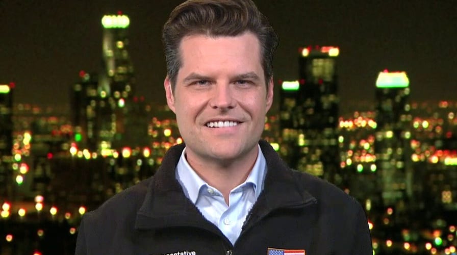 Rep. Matt Gaetz on the hypocrisy of the left