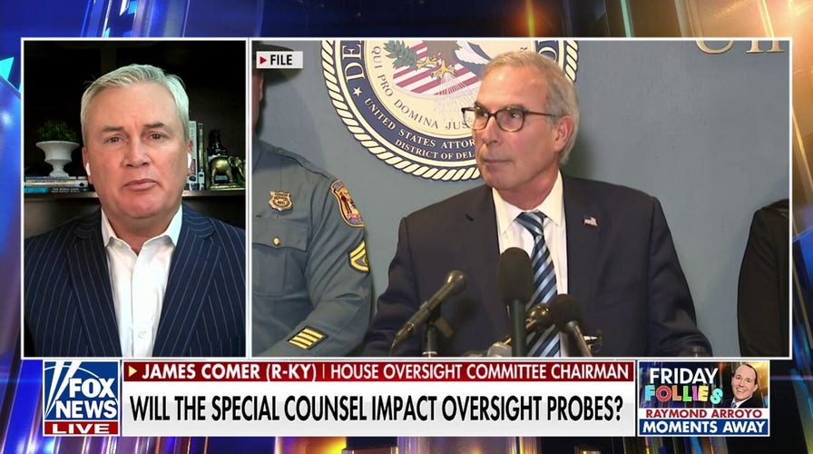 Rep. James Comer: We will call David Weiss to testify