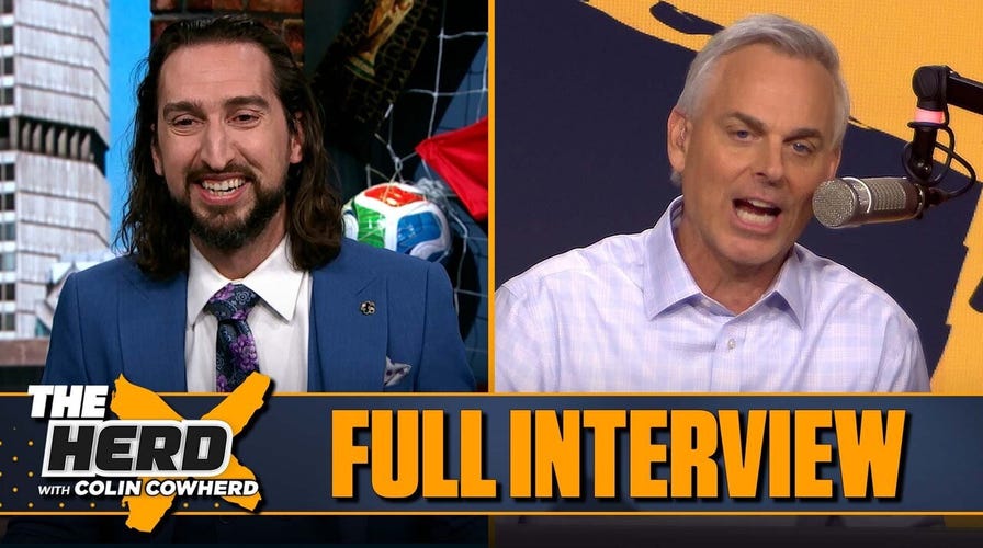 Nick Wright connected  Lakers frustrations, Knicks blistery  streak, Mendoza imaginable   | FULL INTERVIEW | The Herd