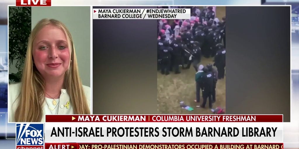 Anti-Israel college campus protests are now a ‘call for violence,' student says