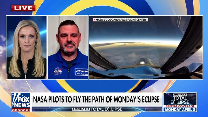 NASA pilots prepare for flying through solar eclipse