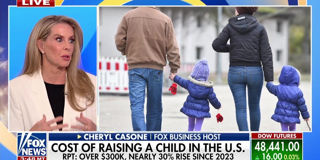 Raising a child in the US costs over $300k, nearly 30% rise since 2023